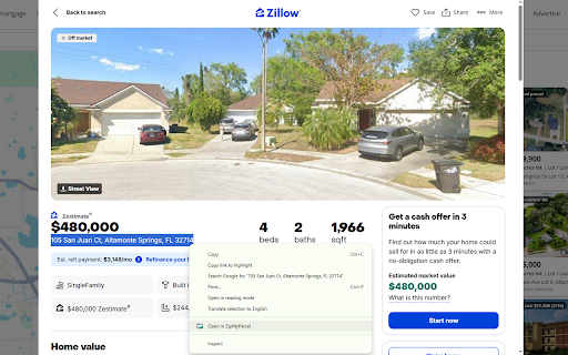 ZipMyParcel: Free GIS & Property Data for Real Estate :: Instantly lookup property data and GIS maps for any address. A free, one-click tool for real estate professionals.