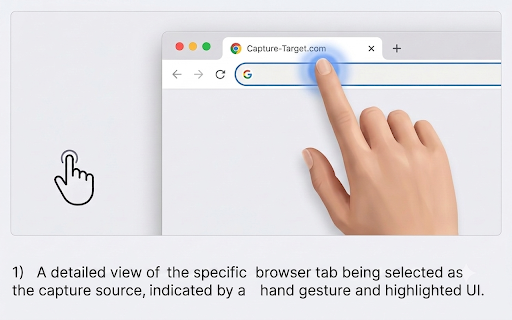 Continuous Automatic Page Capture :: Capture the active tab with arrow or scroll keys, then save as PDF. Open the page first, then start from the popup.