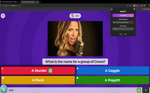 QuizGPT :: Not affiliated with Kahoot! or ChatGPT: Use QuizGPT to win all your Kahoot! games.