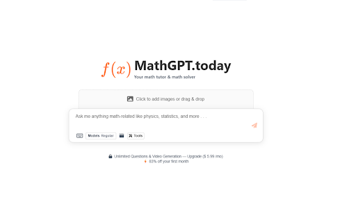 MathGPT - Math Solver & AI Tutor :: Open MathGPT in a side panel.