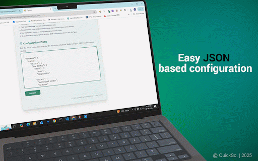 QuickSo :: The Resolution Code Generator is a productivity extension designed to streamline incident and support ticket documentation.