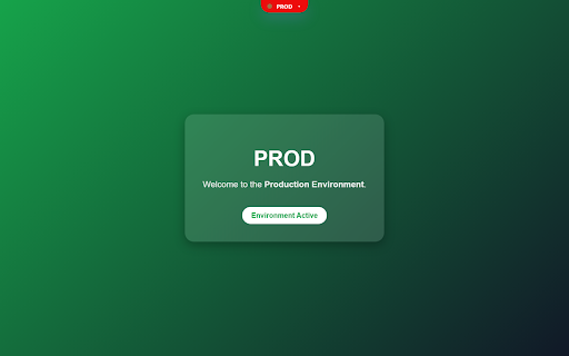 SafeSwitch :: Context-preserving environment manager with visual safety indicators.