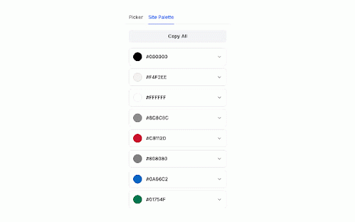 Color Picker: Hex Eye Dropper & Color Tool :: Pick colors from any page and extract palettes. Supports HEX and RGB formats with a fast, easy-to-use eye dropper tool.