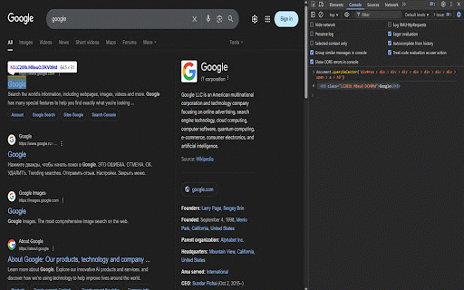 Copy CSS Selector :: Copy the CSS selector of any element easily.