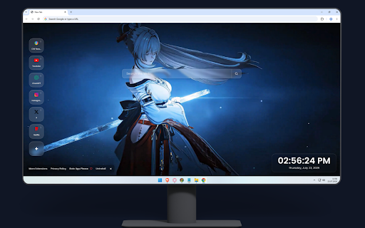 Hiyuki Wuthering Waves Ultimate Live Wallpaper :: Hiyuki from Wuthering Waves with white hair and striking red eyes against a dark blue background.
