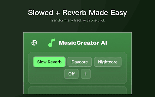 Slowed + Reverb :: Make Slowed and Reverb Songs in Seconds