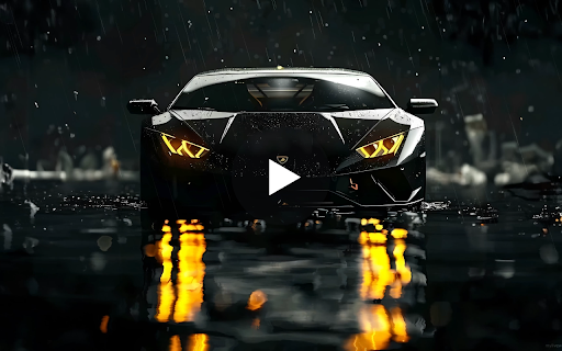 Lamborghini Live Wallpaper :: Bring a bold and sleek touch to your new tab with the Lamborghini Black Live Wallpaper!