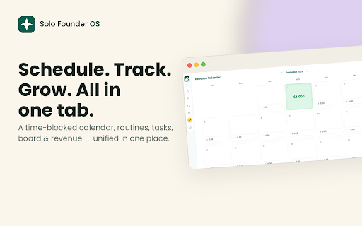 Solo founder Os :: A high-density dashboard for creators to manage and preview daily posts.