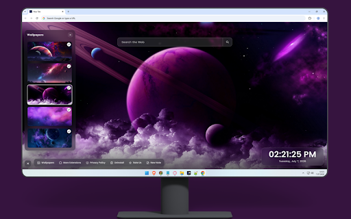 Galaxy Space Fantasy Wallpaper – Cosmic Fantasy Backgrounds :: Launch into the deep universe with breathtaking galaxy space fantasy backgrounds on every new tab.