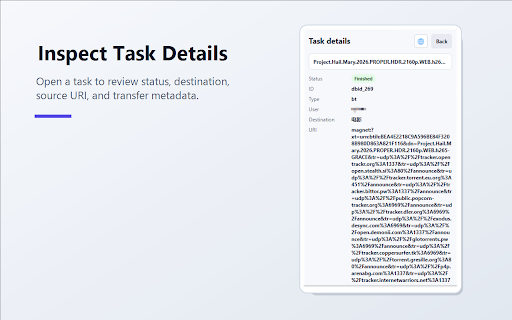Synology Download Station :: View and add Synology Download Station tasks from Chrome.