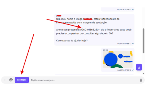 Ileva Atendimento + Saudação EZChat :: Painel Ileva + Saudação/Despedida personalizadas para o EZChat.