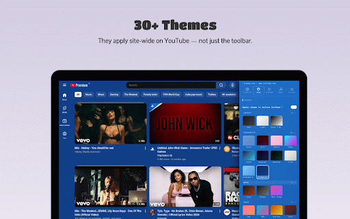 VidBar — Video Toolbar :: Add speed, volume, PiP, filters, bookmarks, captions, and playback tools to supported web videos.