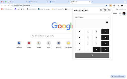 Quick Notes with Counter & Calculator :: A lightweight note-taking widget with counters and calculator. Organize your workspace your way.