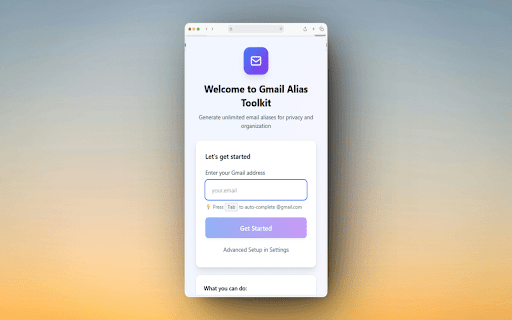 Gmail Alias Toolkit :: Generate and manage Gmail aliases using +tag addressing and presets