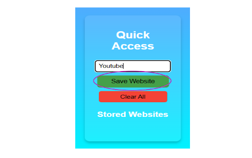 QuickDash :: Quickly access your favorite websites.