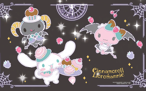 Sanrio Cinnamoroll Halloween Live Wallpaper :: Transform your new tab with adorable Cinnamoroll Halloween live wallpapers, bringing festive cheer and charm to your browsing e...
