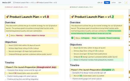 Notion Stressless :: Make Notion stress-free. Speed Boost, Notion AI everywhere, Lock mode, Version Control and Diff. (formerly Notion Diff)