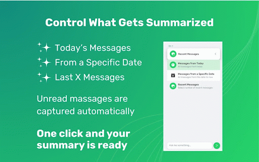 WhatsApp Chat Summarizer :: Summarize Your WhatsApp Chats Instantly with AI