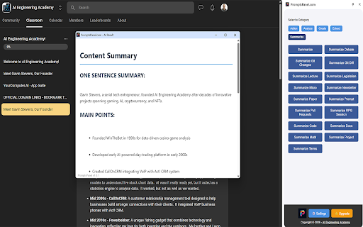 PromptsPanel.com :: AI text processing with 170+ expert prompts. Summarize, analyze, and extract insights from any webpage with OpenRouter.