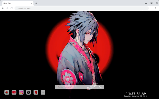 Sasuke Uchiha Sharingan Live Wallpaper New :: Transform your new tab with stunning Sasuke Uchiha Sharingan live wallpapers in HD, bringing anime magic to your browsing exper...