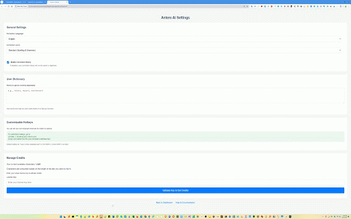 Antero AI Auto Spell Correct :: Automatically correct 100s of spelling mistakes in any text - in one click using AI.