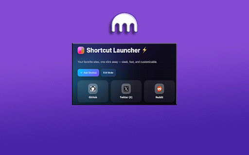 Κrаκеn Сryрtо | Shortcuts :: Shortcut Launcher ⚡ - Open your favorite sites instantly in a sleek, modern grid.