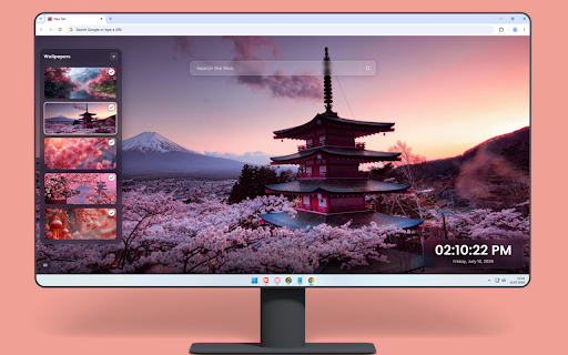 Cherry Blossom Wallpapers – Spring Nature Backgrounds :: Embrace the serene beauty of spring with stunning sakura and pink cherry blossom nature backgrounds on every new tab.
