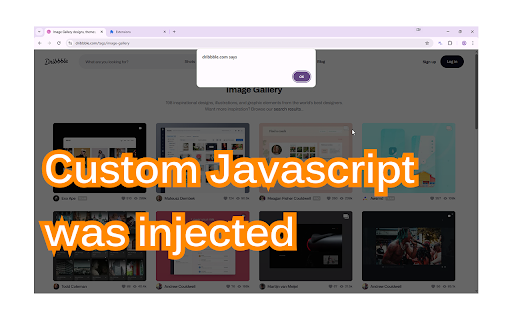 Custom JavaScript for Websites :: Inject custom JS into the current domain.