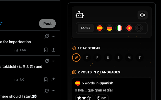 LangBot :: Language learning superpowers for X