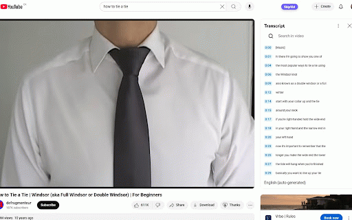 SkipVid - Skip YouTube Intros & Sponsors :: Auto-skip YouTube intros & sponsors, search transcripts by keyword or AI, and ask questions about any video.