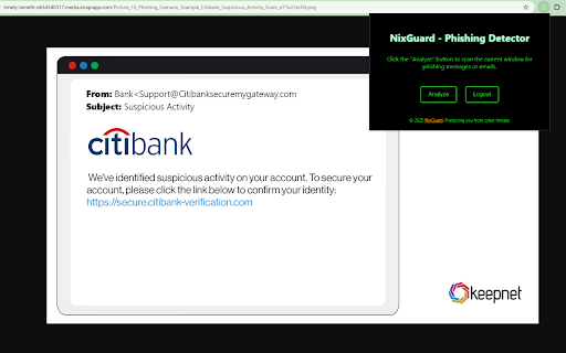 NixGuard Phishing Protection :: NixGuard helps analyze webpages and detect phishing scams. Stay protected online!