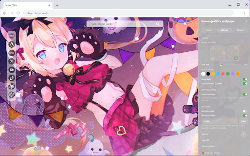 Kawaii Cute Halloween Wallpaper :: Kawaii Cute Halloween Wallpaper New Tab brings adorable HD live video backgrounds with friendly ghosts and pastel pumpkins.
