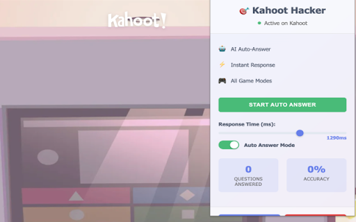 Kahoot Hacker :: AI-powered Kahoot quiz helper with automatic answer selection