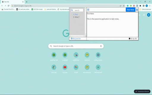 EditOn :: This extension allows you to make notes inside your chrome browser.