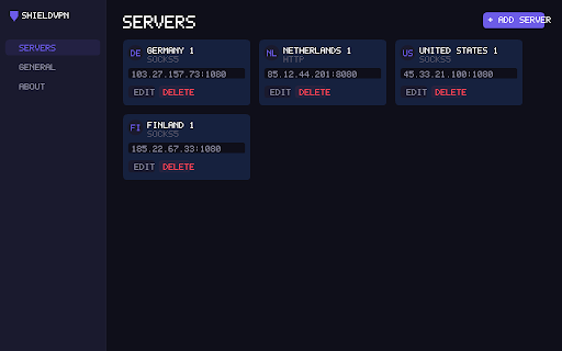 ShieldVPN - Secure Proxy VPN :: Fast and secure VPN proxy. Protect your privacy, encrypt your traffic, and access content freely.