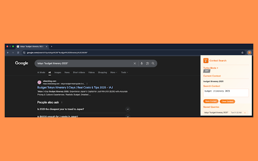 Context Search :: Search made easier with context