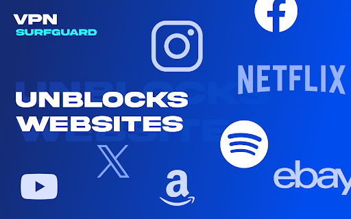 VPN SurfGuard :: VPN for Chrome browser. SurfGuard is a fast and stable VPN extension that protects your privacy. Change your location in one click