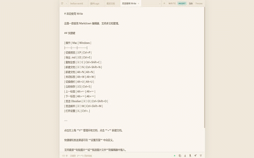 Write :: Minimalist markdown editor — write anywhere, send everywhere