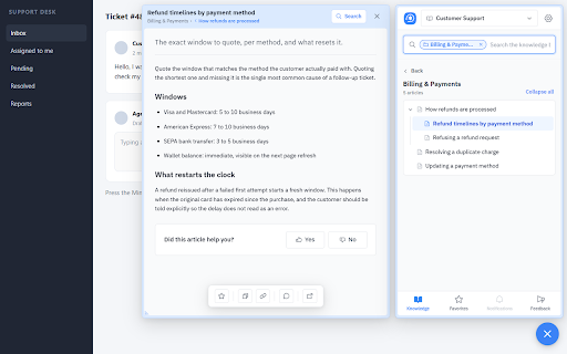 Mindsay Agent Portal :: Access your Mindsay knowledge base from any site