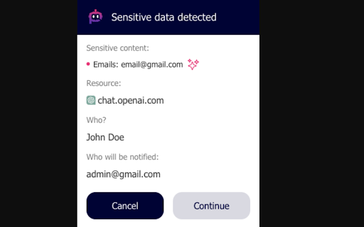 CtrlGPT Web | Safe AI usage for Enterprises :: Prevent data from leaking to AI models with CtrlGPT.