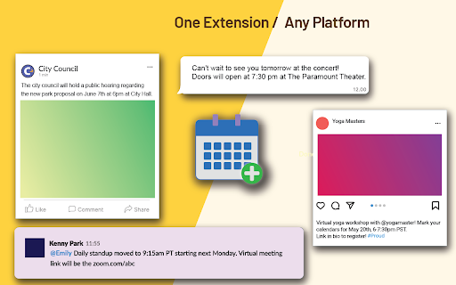 Easy Add to Calendar - Text to Events in Seconds :: Add events to your calendar instantly—just highlight text and right-click. Fast, private, and works with any calendar.