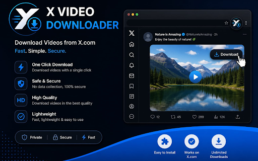 X Video & Image Downloader :: X Video Downloader – Download Videos from X (Twitter)
Download videos from X (formerly Twitter) directly to your device with a…