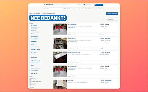 Marktplaats Filter :: Hide business listings on Marktplaats
