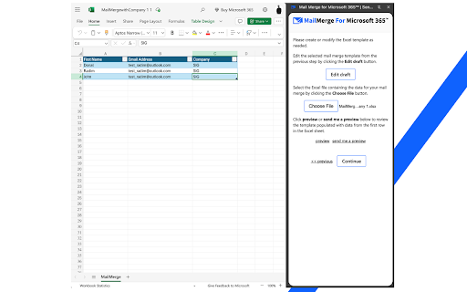 MailMerge for Office™ | Easily send personalized emails in Outlook & OWA :: MailMerge for Office 365™ | Send Personalized Mass Emails Effortlessly in Outlook & OWA