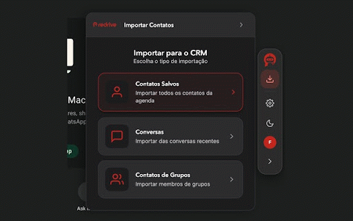 Redrive :: CRM para WhatsApp - Leads, mensagens rapidas, pipeline de vendas e atendimento integrados ao Redrive