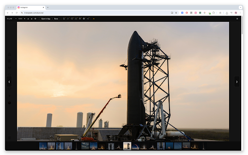 Nicasa Image Viewer :: Open website images in Nicasa viewer via context menu or floating button