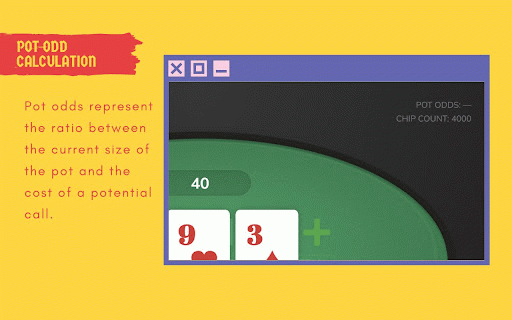 Poker Now Odds Calculator :: This extension adds a odds calculator widget to the Poker Now website.