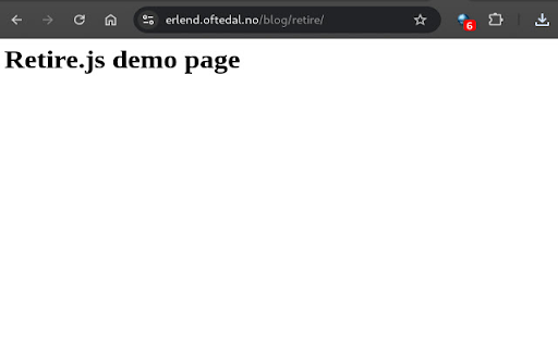 Retire.JS :: Scanning website for vulnerable js libraries. Icon by studiomx