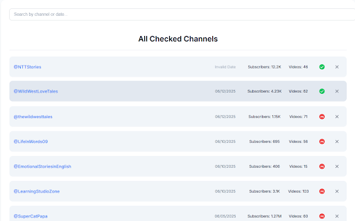 YouTube Monetization Checker :: Check if a YouTube channel is monetized, view detailed channel stats, and convert Shorts URLs to long-form URLs.