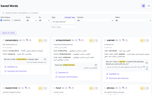 FluentHub AI: Dual Subtitles & Language Learning for YouTube & Netflix :: AI subtitle translator for YouTube & Netflix. Learn languages with smart translations, collocations, and vocab tools.
